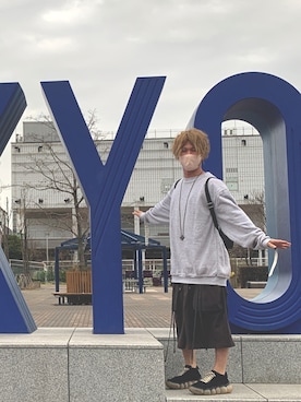 「grounds（グラウンズ）のアイテム」を使った、(((ゆうちょん)))さん（メンズ・163cm）の春コーディネート
