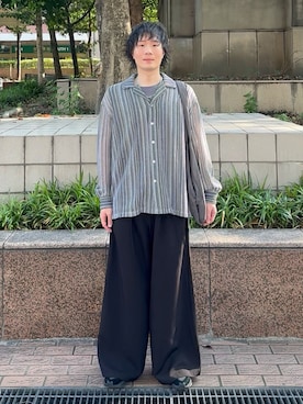 「CITEN（シテン）のアイテム」を使った、idaさん（メンズ・177cm）の夏コーディネート