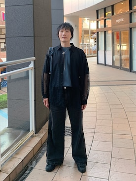 「BEAMS（ビームス）のアイテム（シューズ）」を使った、idaさん（メンズ・177cm）の秋コーディネート