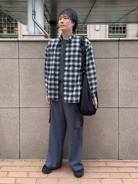「STUDIOUS(ステュディオス)のアイテム」を使った、idaさん(メンズ・177cm)の秋コーディネート