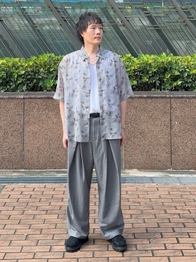 「RAGEBLUE（レイジブルー）のアイテム」を使った、idaさん（メンズ・177cm）の夏コーディネート