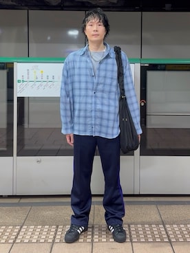 「STUDIOUS(ステュディオス)のアイテム」を使った、idaさん(メンズ・177cm)の秋コーディネート