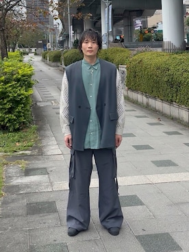 「Classical Origin（クラシカルオリジン）のアイテム」を使った、idaさん（メンズ・177cm）の春コーディネート