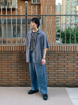 「RAGEBLUE（レイジブルー）のアイテム」を使った、idaさん（メンズ・177cm）の秋コーディネート