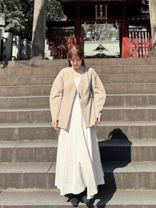 晴雨兼用 スクエアトゥチャンキーヒールブーツ（ブーツ）｜RANDA