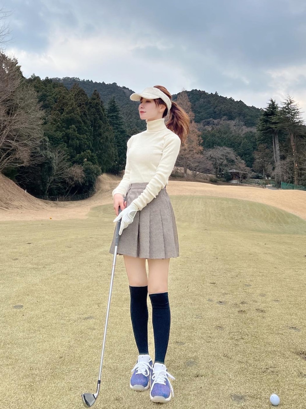 REISS Castore コラボレーション　ゴルフウェア ゴルフウェア ブルゾン コードカオスハーフジップ半袖ウィンド KSL85