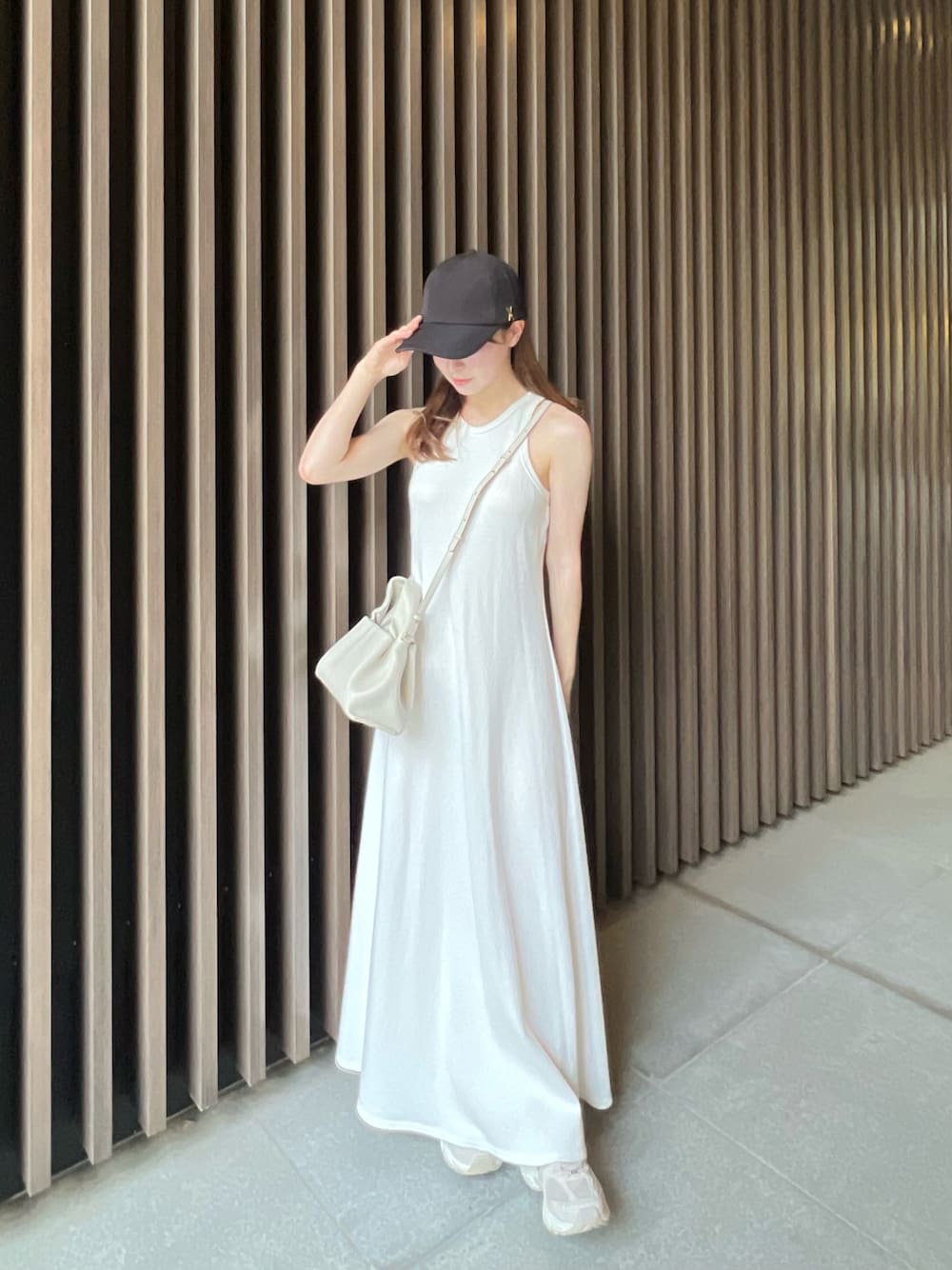 AKTE（アクテ）の「カップインアメリカンスリーブワンピース  