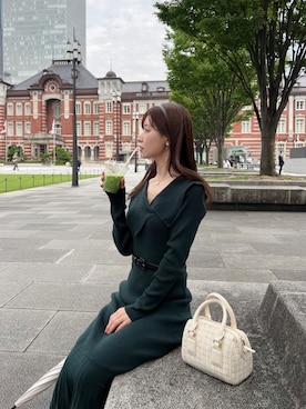 「秋色コーデ」｜「アイテム（ワンピース/ドレス）」を使った、har ( ハル )さん（レディース・153cm）の秋コーディネート