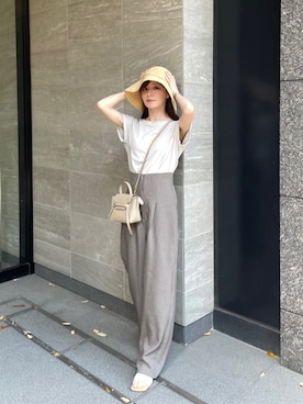 「LILY BROWN（リリーブラウン）のアイテム（シューズ）」を使った、har ( ハル )さん（レディース・153cm）の春コーディネート