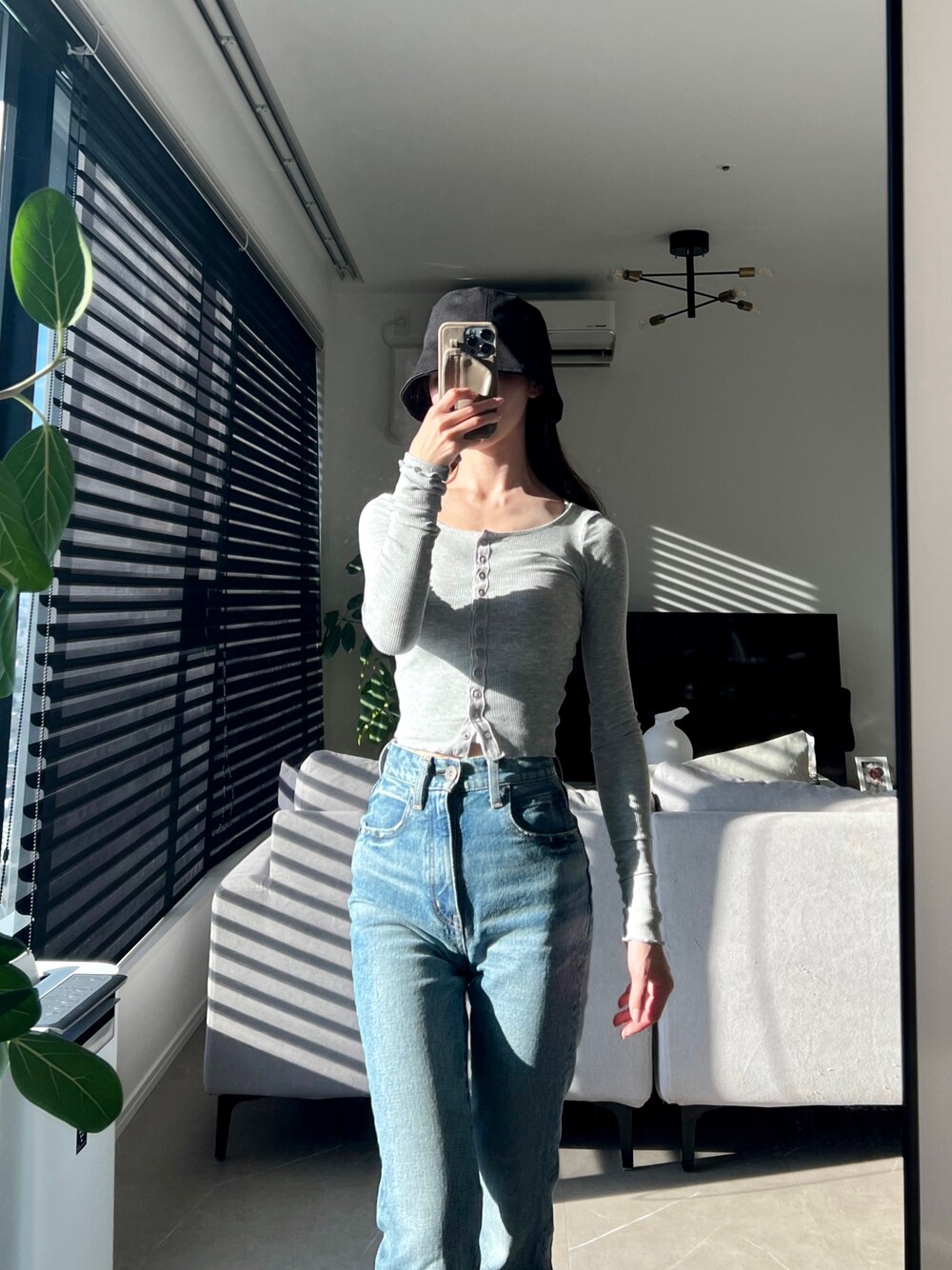 シンゾーン〈ビショップ別注〉HIGH WAIST DENIM デニムハイウエスト THE SHINZONE | 〈別注〉HIGH WAIST DENIM WOMEN（デニムパンツ