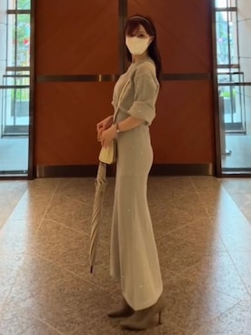 「ニットアップ」｜har ( ハル )さん（レディース・153cm）の秋コーディネート