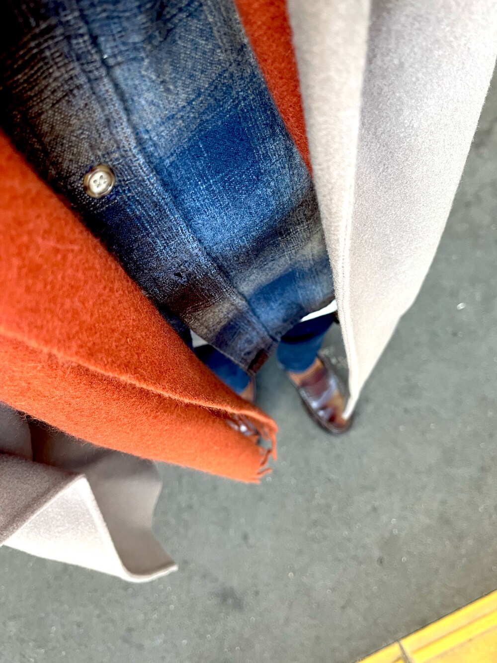 EDIFICE（エディフィス）の「Super120's モッサ ショールカラー