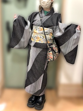 「Burner（バーナー）のアイテム」を使った、ちゃー さん（レディース・150cm）の春コーディネート