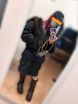 ちゃー さん（レディース・150cm）の冬コーディネート