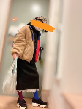 「Jeffrey Campbell（ジェフリーキャンベル）のアイテム（スニーカー）」を使った、ちゃー さん（レディース・150cm）の冬コーディネート