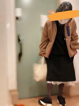 「Jeffrey Campbell（ジェフリーキャンベル）のアイテム（スニーカー）」を使った、ちゃー さん（レディース・150cm）の冬コーディネート