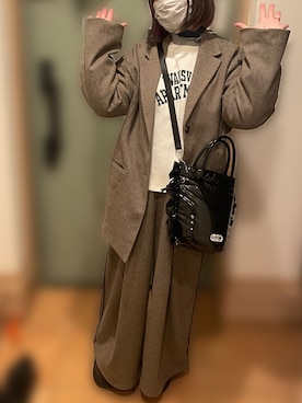 「PAGEBOY（ページボーイ）のアイテム（ジャケット/アウター）」を使った、ちゃー さん（レディース・150cm）の冬コーディネート