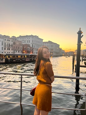 「MARC JACOBS（マークジェイコブス）のアイテム（バッグ）」を使った、sakさん（レディース・152cm）の秋コーディネート