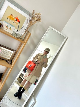 「CLANE（クラネ）のアイテム」を使った、maiさん（レディース・163cm）の春コーディネート