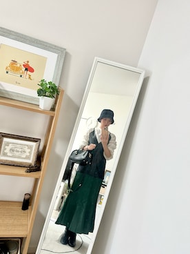 「EMMEL REFINES（エメルリファインズ）のアイテム」を使った、maiさん（レディース・163cm）の秋コーディネート