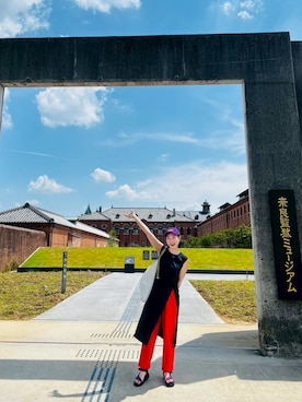 「LE VERNIS（ル・ベルニ）のアイテム」を使った、maiさん（レディース・163cm）の夏コーディネート