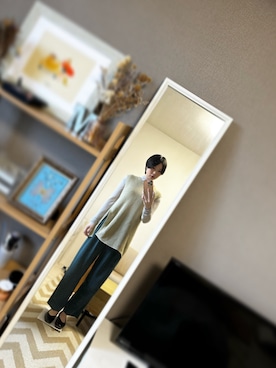 「BEAUTY&YOUTH UNITED ARROWS（ビューティーアンドユースユナイテッドアローズ）のアイテム（パンプス）」を使った、maiさん（レディース・163cm）の春コーディネート