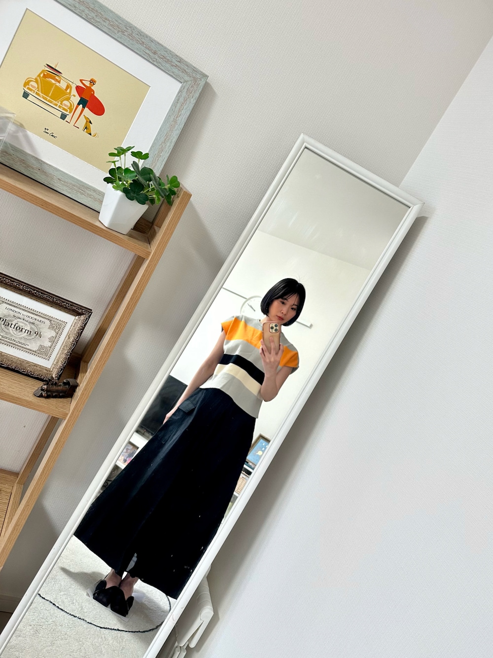 mimi　HeRIN.CYE マルチボーダートップス HeRIN.CYE（ヘリンドットサイ）の「Multi border tops マルチ