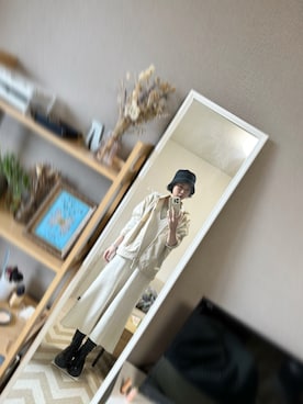 「URBAN RESEARCH Sonny Label（アーバンリサーチサニーレーベル）のアイテム（ブルゾン）」を使った、maiさん（レディース・163cm）の春コーディネート