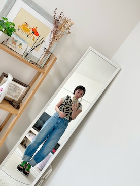 「Ray BEAMS（レイビームス）のアイテム」を使った、maiさん（レディース・163cm）の夏コーディネート