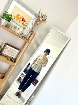 「CLANE（クラネ）のアイテム」を使った、maiさん（レディース・163cm）の春コーディネート