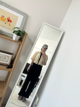「CANAL JEAN（キャナルジーン）のアイテム」を使った、maiさん（レディース・163cm）の夏コーディネート