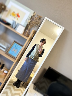 「TATRAS（タトラス）のアイテム」を使った、maiさん（レディース・163cm）の秋コーディネート