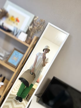 「SHIPS for women（シップスフォーウィメン）のアイテム」を使った、maiさん（レディース・163cm）の夏コーディネート