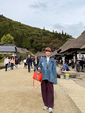 「FURLA（フルラ）のアイテム」を使った、maiさん（レディース・163cm）の秋コーディネート