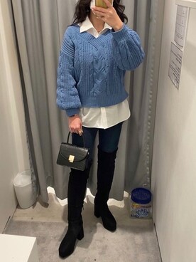 koさん（レディース・156cm）の秋コーディネート