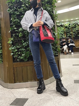 「SEVENDAYS=SUNDAY（セブンデイズサンデイ）のアイテム」を使った、かりんとうさん（レディース・162cm）の冬コーディネート