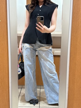 「JOSE MOON（ジョゼムーン）のアイテム」を使った、さーさんさん（レディース・156cm）の夏コーディネート