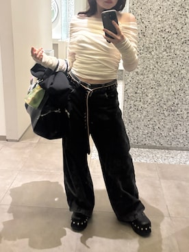 「JOSE MOON（ジョゼムーン）のアイテム」を使った、さーさんさん（レディース・156cm）の春コーディネート