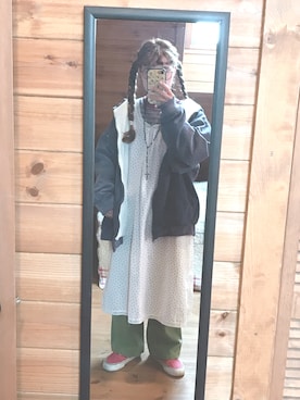 パーカーを使った 三つ編み の人気ファッションコーディネート Wear