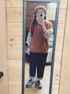 「チャイハネ（チャイハネ）のアイテム（ヘアアクセサリー）」を使った、るんさん（レディース・153cm）の秋コーディネート