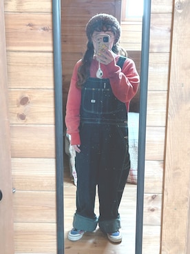 「チャイハネ（チャイハネ）のアイテム（ヘアアクセサリー）」を使った、るんさん（レディース・153cm）の冬コーディネート