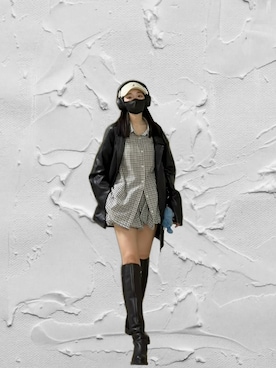 「アイテム（フォーマルスーツ/小物）」を使った、121さん（レディース・162cm）の秋コーディネート