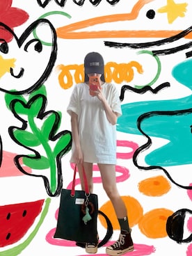 「PAZZO（パッゾ）のアイテム」を使った、121さん（レディース・162cm）の秋コーディネート