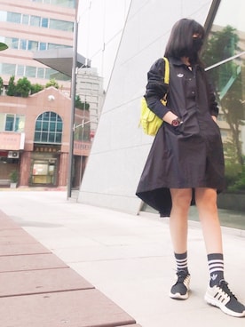 「Marc by Marc Jacobs（マークバイマークジェイコブス）のアイテム（腕時計）」を使った、121さん（レディース・162cm）の秋コーディネート