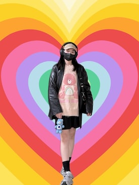 「アイテム（フォーマルスーツ/小物）」を使った、121さん（レディース・162cm）の冬コーディネート