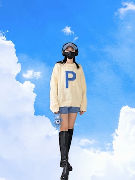 121さん（レディース・162cm）の秋コーディネート