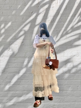 「aimoha（アイモハ）のアイテム」を使った、121さん（レディース・162cm）の冬コーディネート