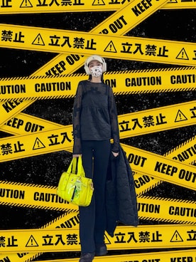 「KANGOL（カンゴール）のアイテム（帽子）」を使った、121さん（レディース・162cm）の春コーディネート