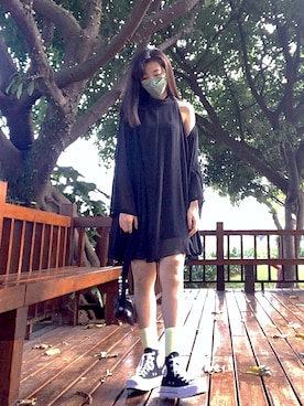 121さん（レディース・162cm）の春コーディネート