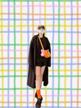 「SudioのSudio K2 Pro（ヘッドフォン/イヤホン、ホワイト系）」を使った、121さん（レディース・162cm）の春コーディネート